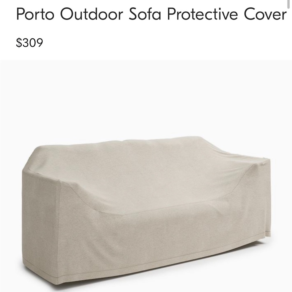 West Elm Porto Furniture Cover